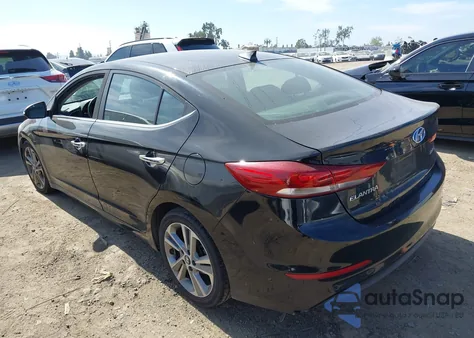 2017 Hyundai Elantra Limited z USA, uszkodzony, nr VIN KMHD84LF4HU317992